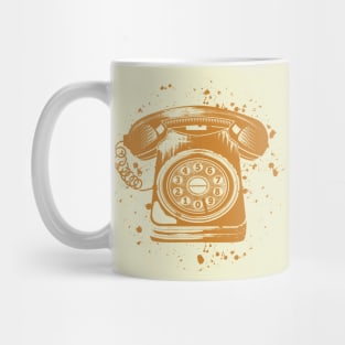 Rotary Dial Telephone Mug